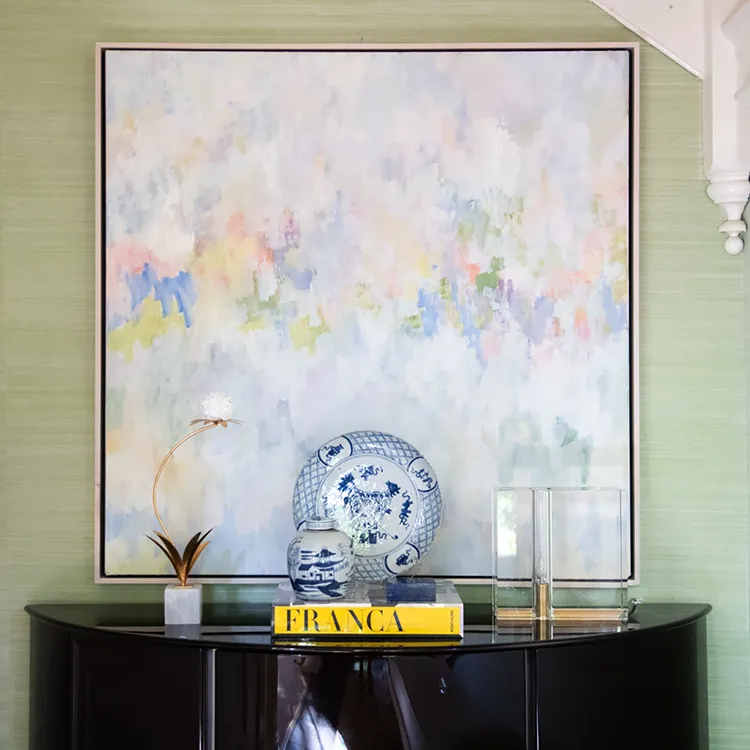 Painting of whites and pastels