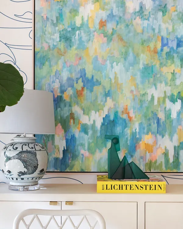 Richly colored Robert Rea painting